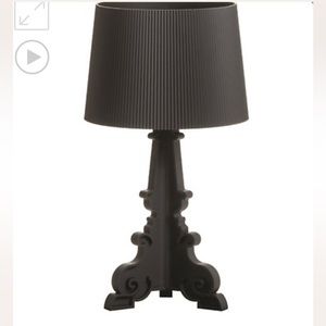 Kartell Bourgeis black lamp